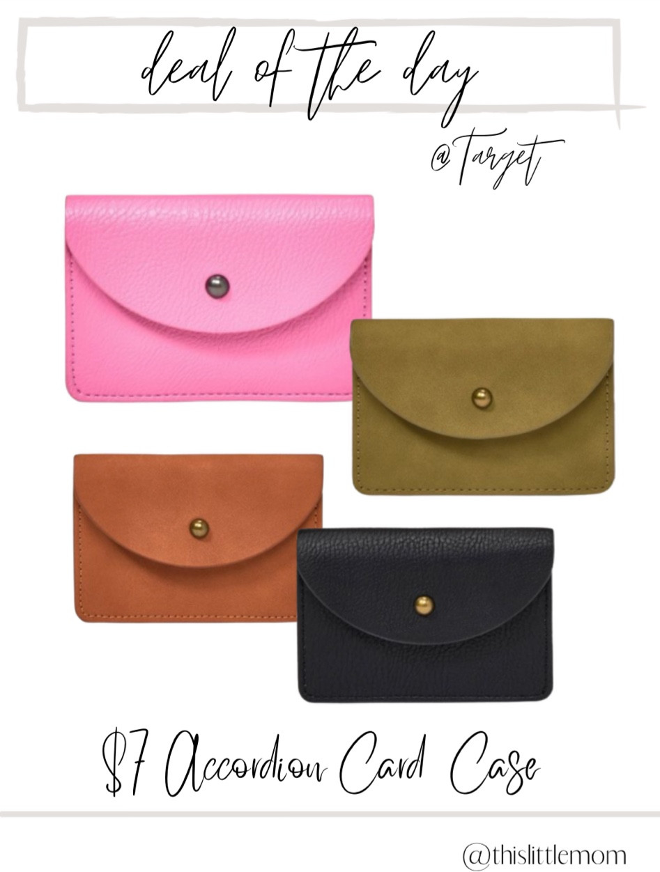 Deal of the day!!! Only $7 for these adorable assorted colors accordion card cases! 

#LTKitbag #LTKtravel #LTKFind