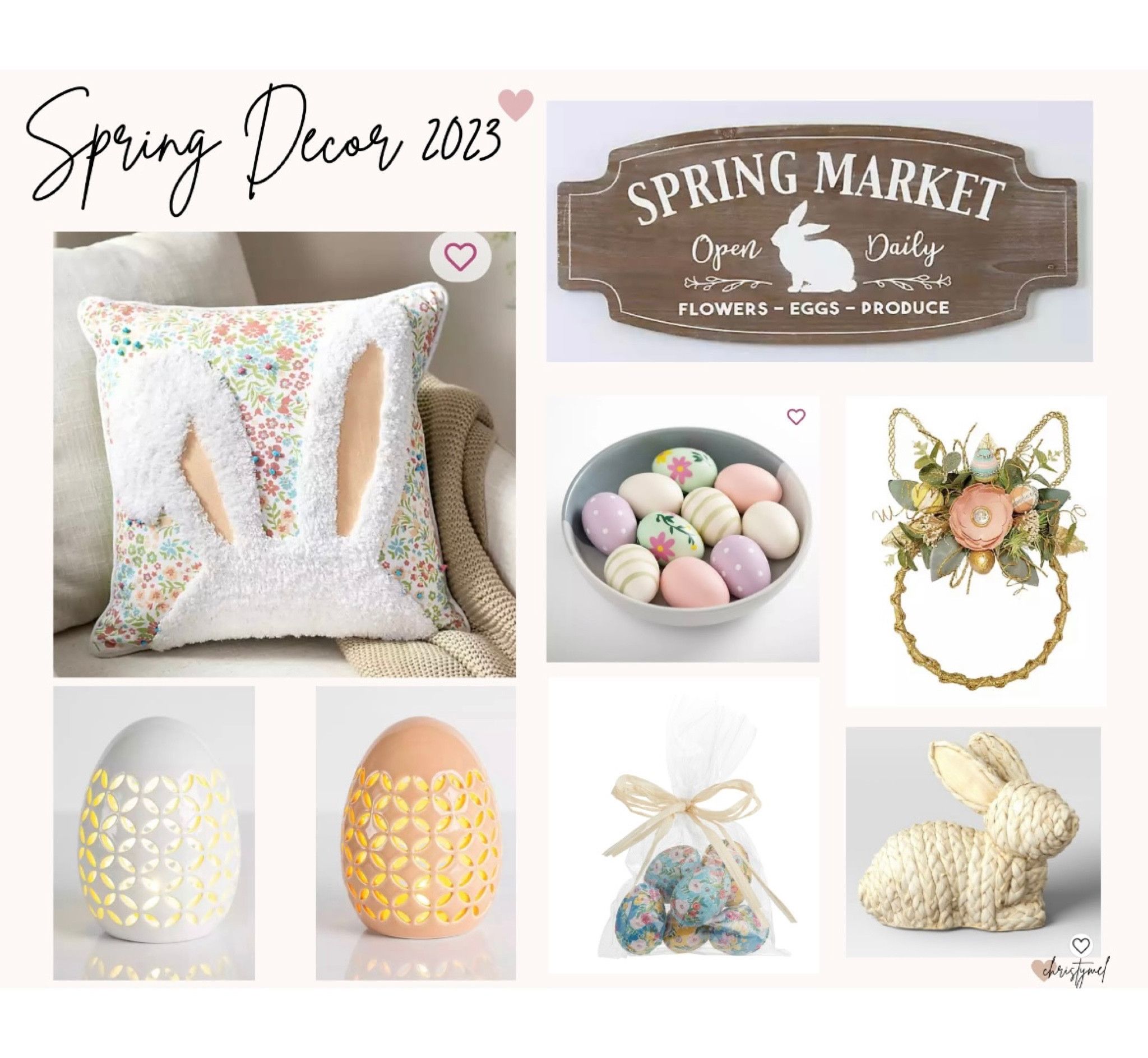 SPRING & EASTER DECOR 2023 

#LTKunder50 #LTKhome #LTKSeasonal