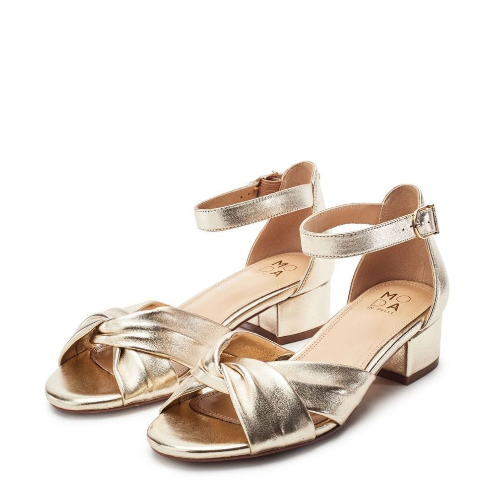 Macadima Gold Leather | Moda in Pelle UK