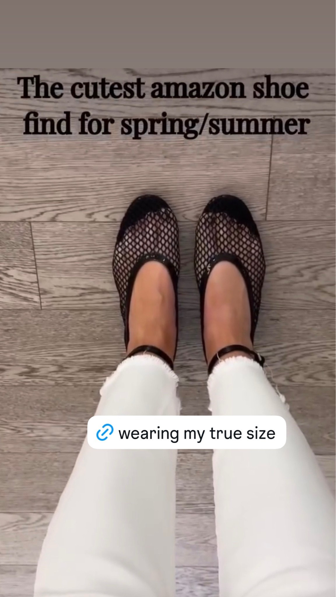 ✨ Amazon find of the season: these adorable mesh ballet flats for only $49 🤍 The perfect chic + comfy shoe for spring, travel, date night, and everyday looks. I’m obsessed with how versatile they are — available in black, white, red, tan + more colors. Such a good designer-inspired find for 2026 ✨ #LTK #LTKshoefinds #AmazonFashion

• mesh ballet flats
• Amazon ballet flats
• Amazon shoes women
• affordable ballet flats
• designer inspired flats
• spring shoes 2026
• vacation outfit shoes
• travel outfit shoes
• business casual shoes women
• work outfit shoes women
• date night outfit shoes
• chic flats women
• comfortable flats women
• trendy flats 2026
• black ballet flats
• white ballet flats
• red ballet flats
• tan ballet flats
• neutral shoes women
• minimalist fashion shoes
• capsule wardrobe shoes
• European style flats
• breathable mesh flats
• slip on flats women
• everyday flats women

#LTKootd #LTKTravel #LTKmomlife