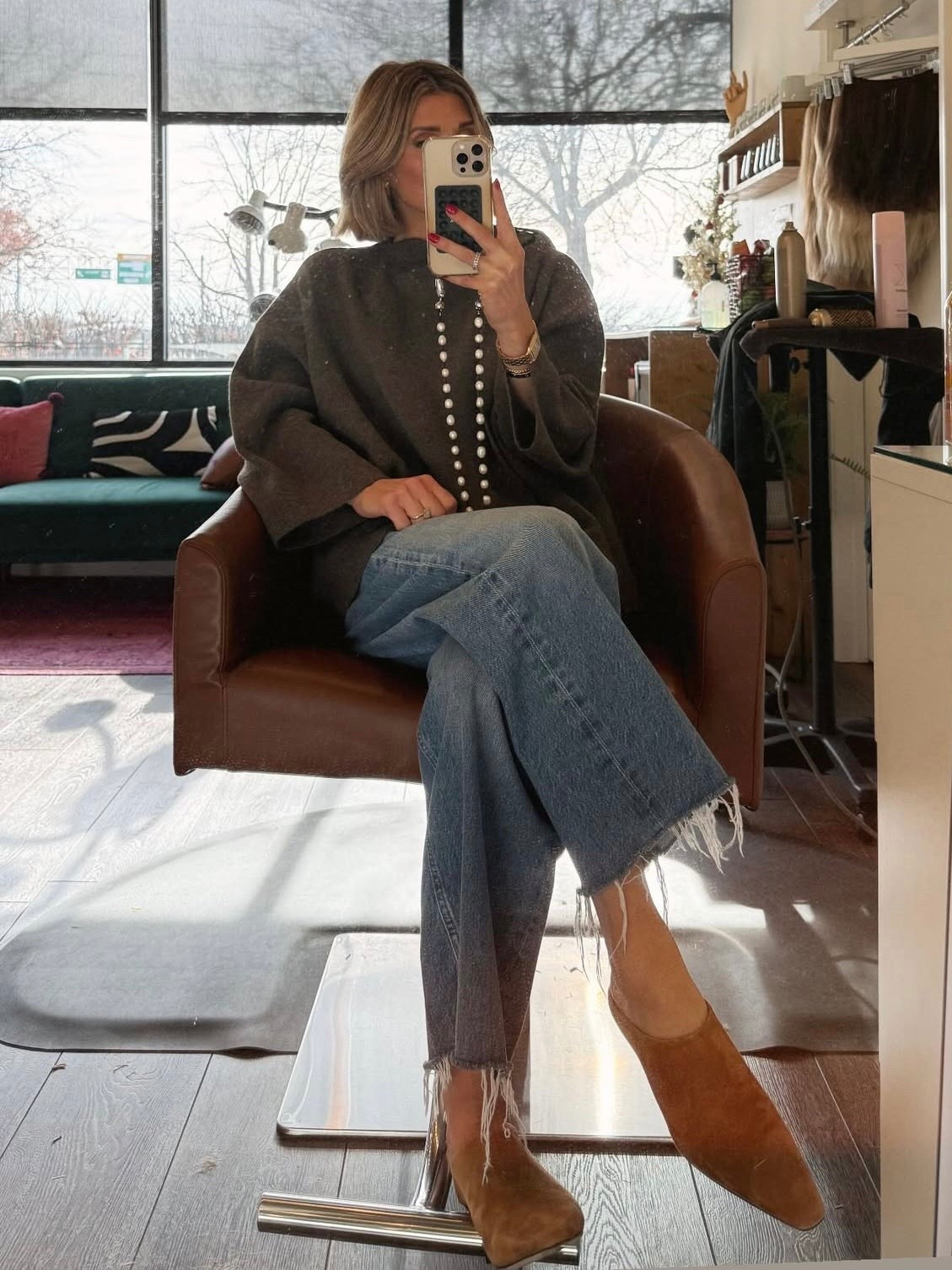 My OOTD for a hair appointment. I love a fit that looks good even while sitting!

#LTKSeasonal #LTKdayinmylife #LTKootd