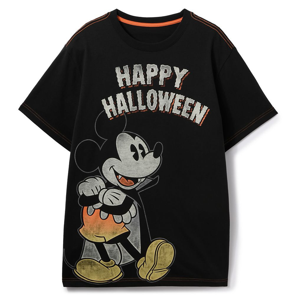 Mickey Mouse ''Happy Halloween'' T-Shirt for Adults | Disney Store