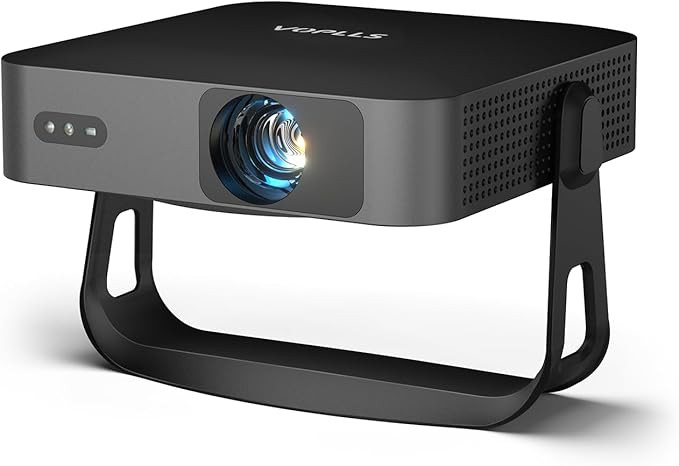 【360°Adjustable Stand & Auto Focus/Keystone】Mini Projector with WiFi and Bluetooth, 550ANSI ... | Amazon (US)