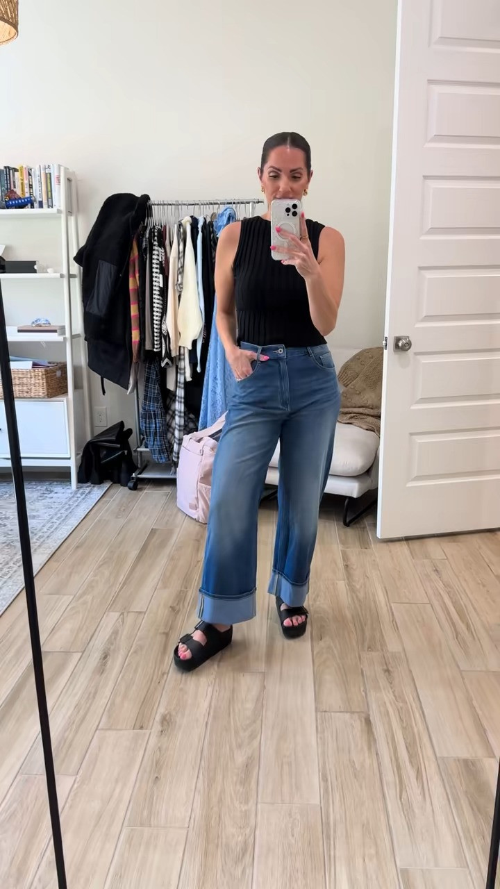 These halara jeans are incredible. 

 #LTKootd #LTKU #LTKBeauty