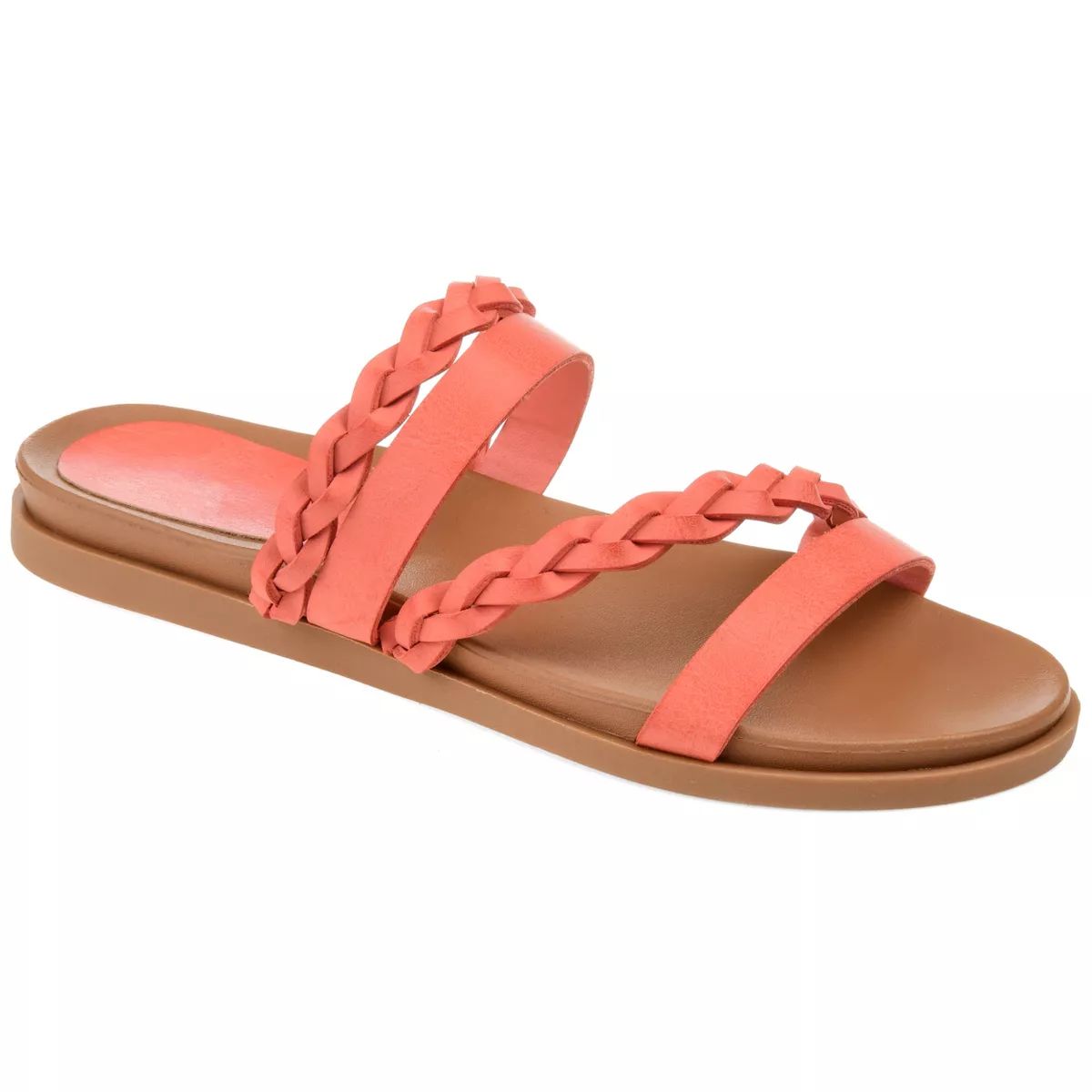 Journee Collection Womens Colette Slide Flat Sandals | Target