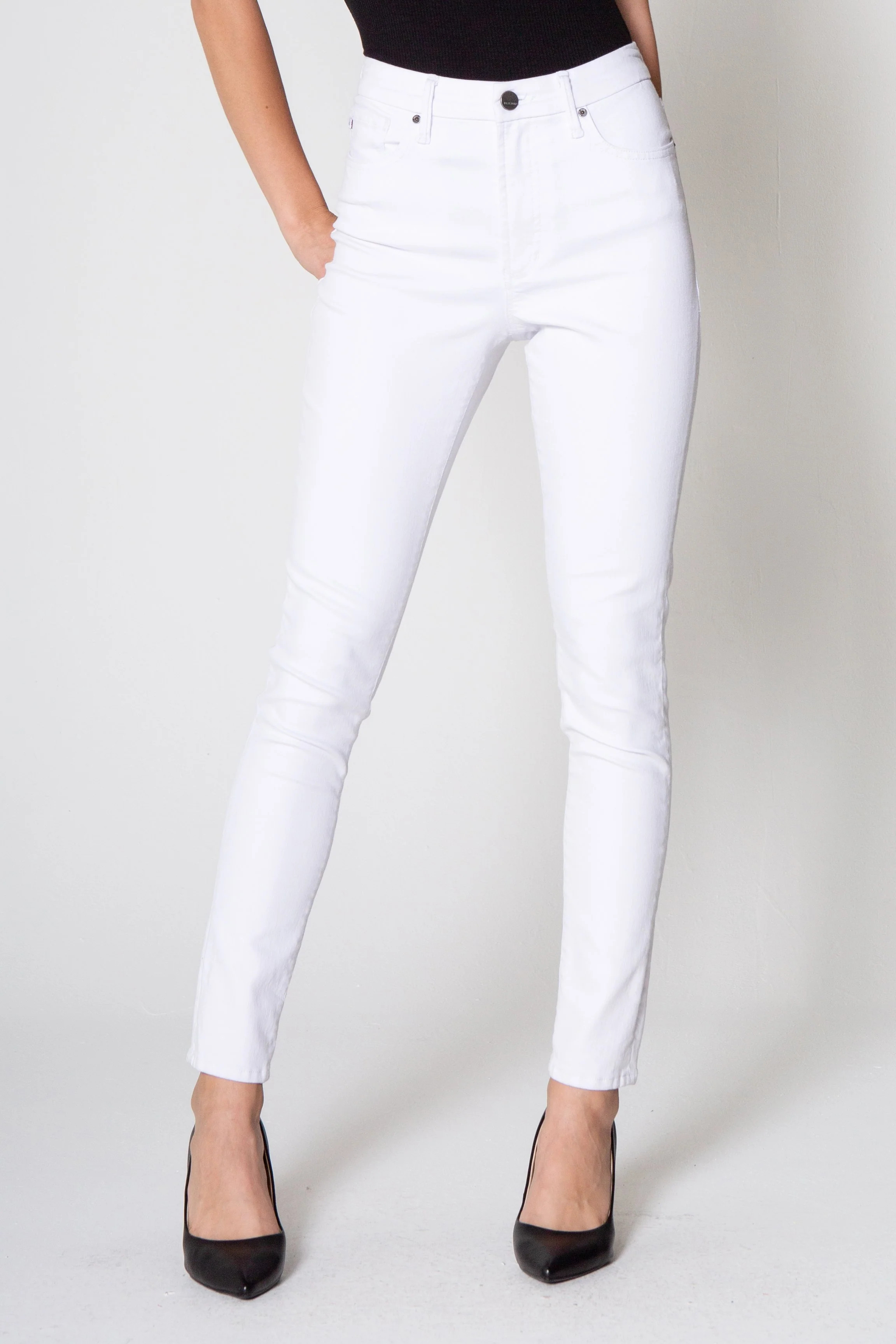 OLIVIA SKINNY JEAN OPTIC WHITE | Dear John Denim