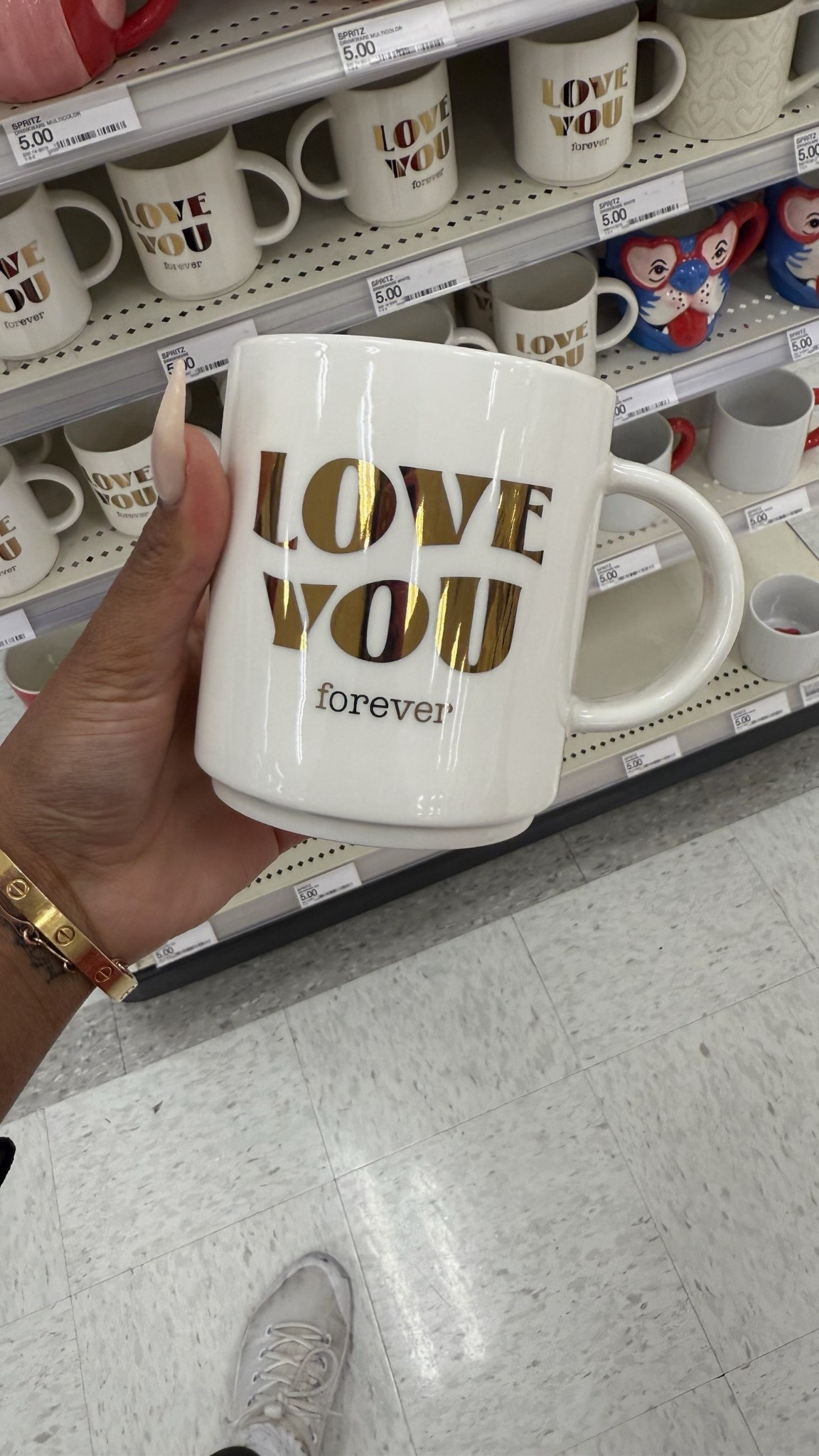 “Love you forever” mug find! Only $5

#LTKValentine