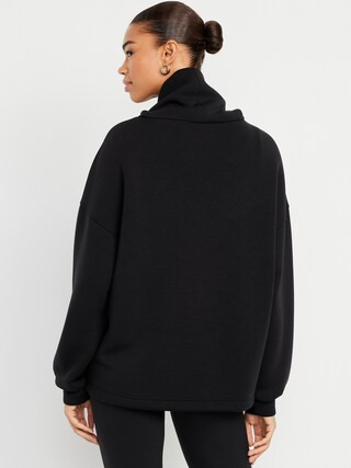 Bounce Fleece Funnel Neck Tunic | Old Navy (US)