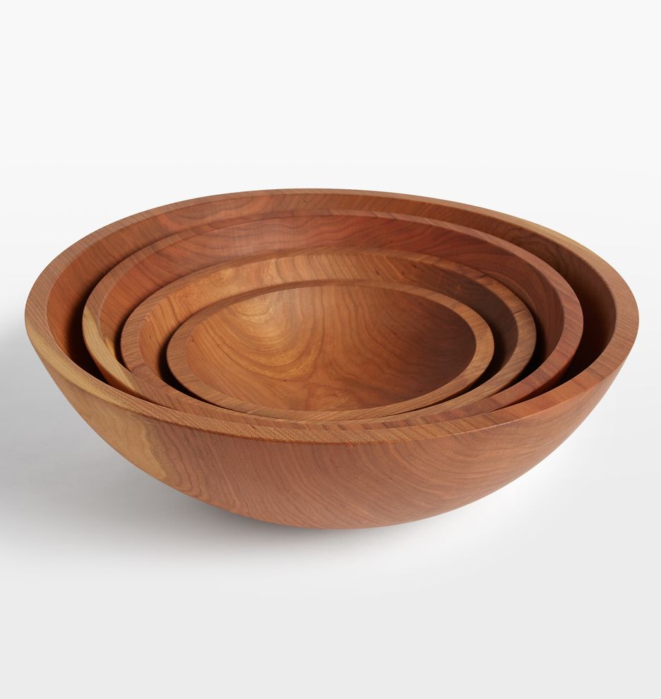 Solid Cherry Wood Nesting Bowl

  Item #E2052 | Rejuvenation