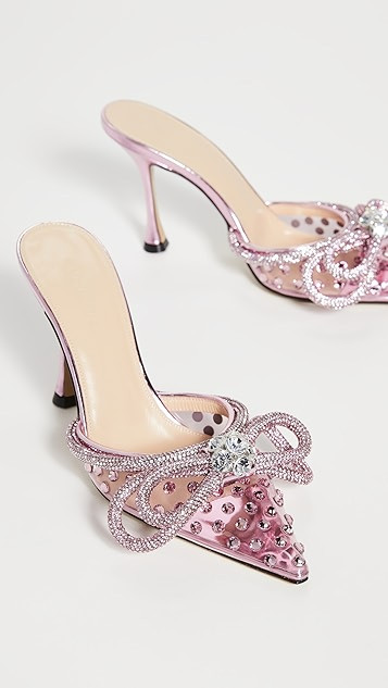 Double Bow Crystallized Mules | Shopbop