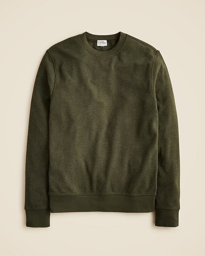 Long-sleeve textured sweater-tee | J. Crew US