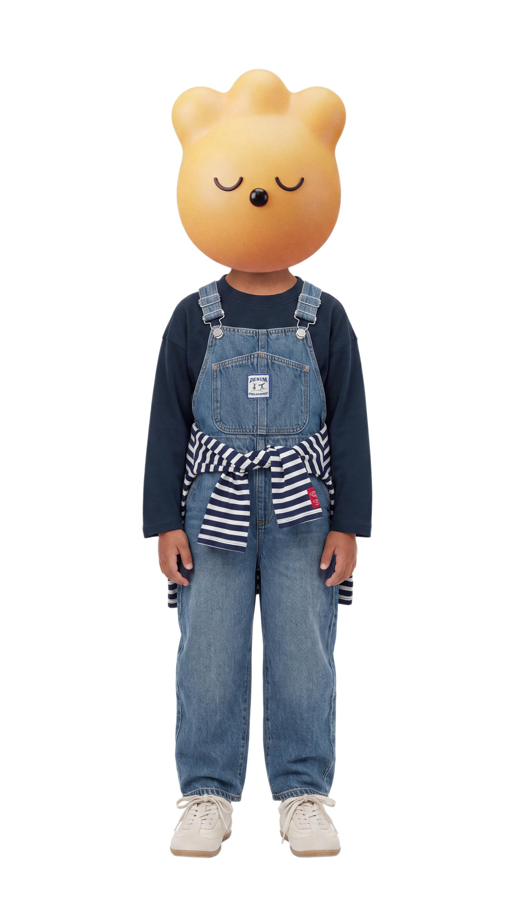 Zara - Long Denim Overalls - Mid-Blue - 6 Years (45,2 Inches) - Kids | Zara US