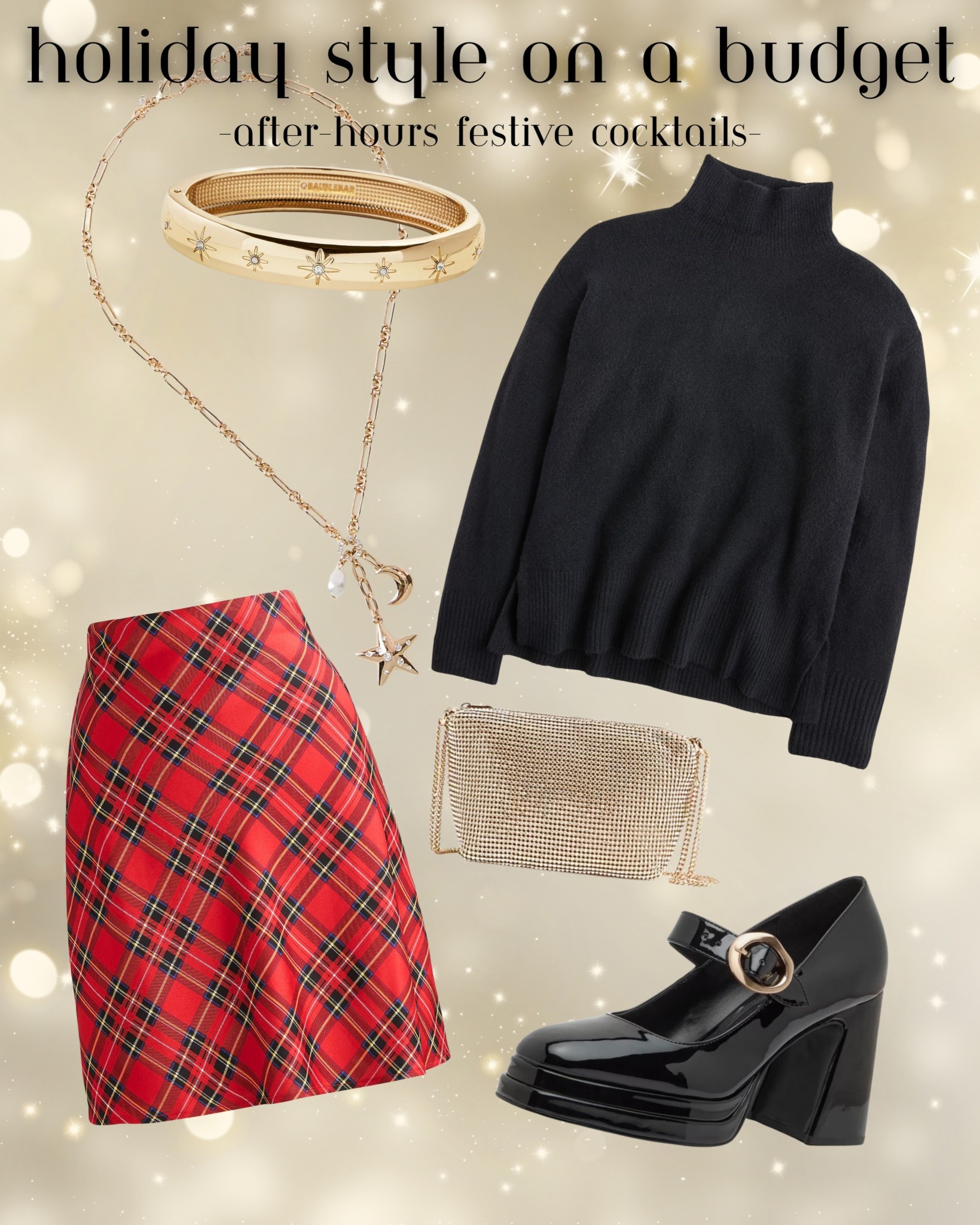Another super cute & affordable holiday outfit for after-hours cocktails with friends! 

#LTKFindsUnder100 #LTKSeasonal #LTKHoliday
