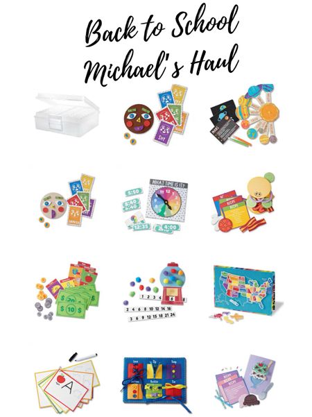 Michael’s has nice items for back to school organization and learning. 

#LTKfamily #LTKkids #LTKBacktoSchool