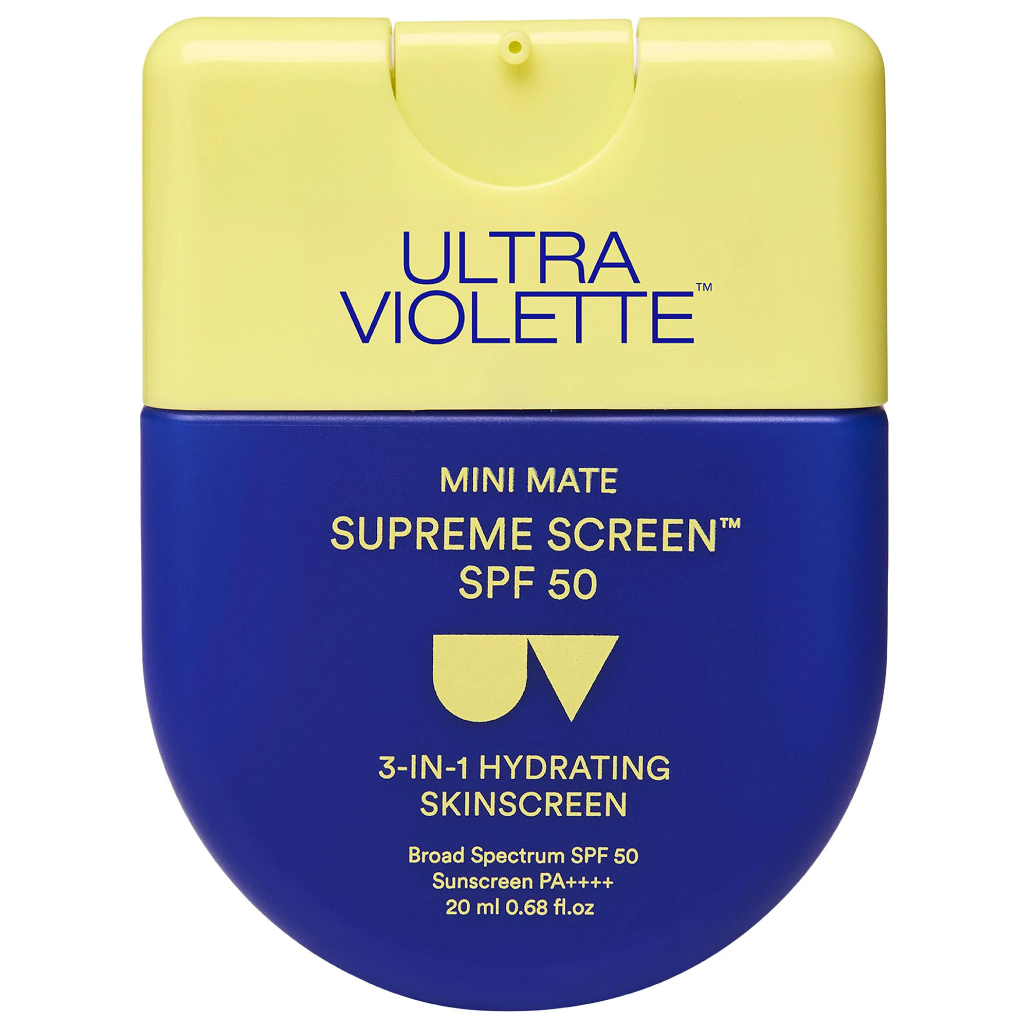 Ultra Violette Supreme Screen SPF 50 Mini Mate Facial Sunscreen Moisturizer and Primer 0.68/20ml | Sephora (US)