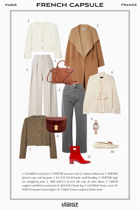 Crafting your chic French capsule wardrobe. Discover these 11 wardrobe essentials, complemented by 5 sophisticated French outfit formulas designed to inspire and elevate your style.

#LTKstyletip #LTKworkwear #LTKeurope
