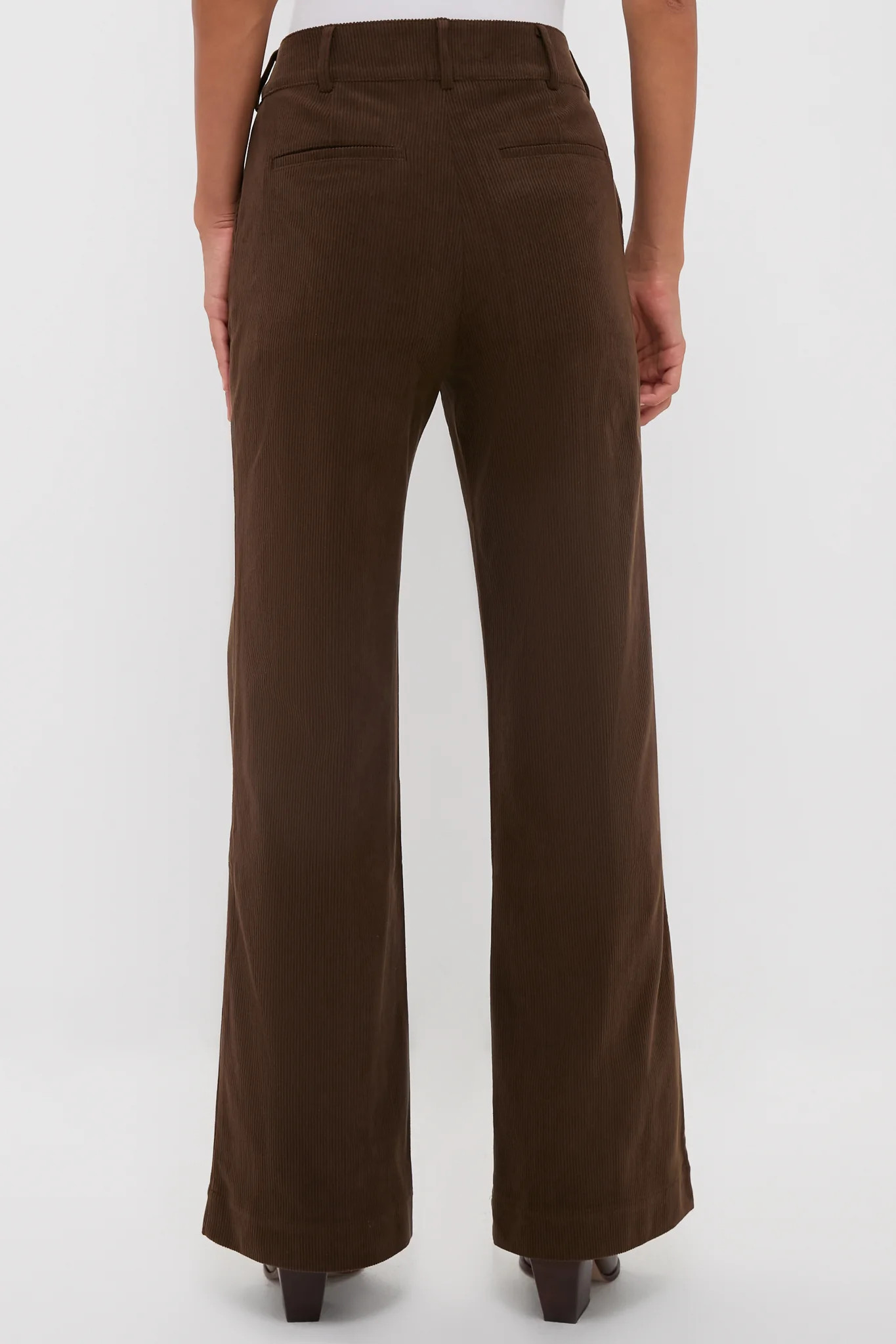 Chocolate Brown Wide Wale Corduroy Hunter Pants | Tuckernuck (US)