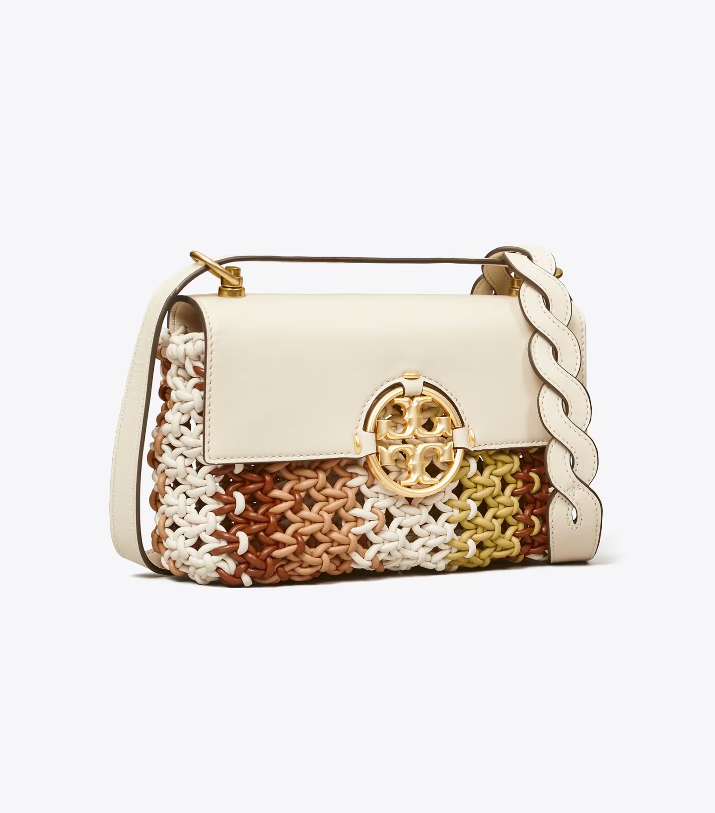 MILLER MACRAME SMALL FLAP SHOULDER BAG | Tory Burch (US)