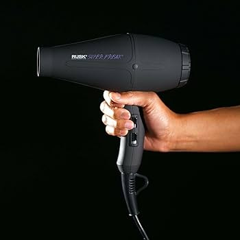 RUSK Engineering Super Freak Ceramic and Tourmaline Professional 2000 Watt Hair Dryer - 7 Heat an... | Amazon (US)
