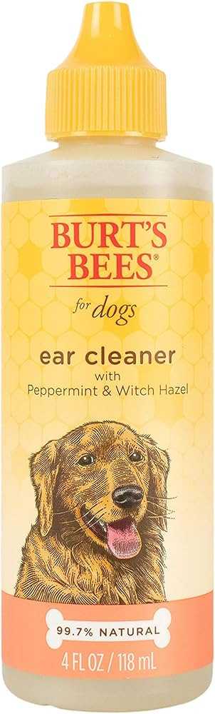 Burt's Bees for Pets Natural Ear Cleaner with Peppermint and Witch Hazel | Effective & Gentle Dog... | Amazon (US)