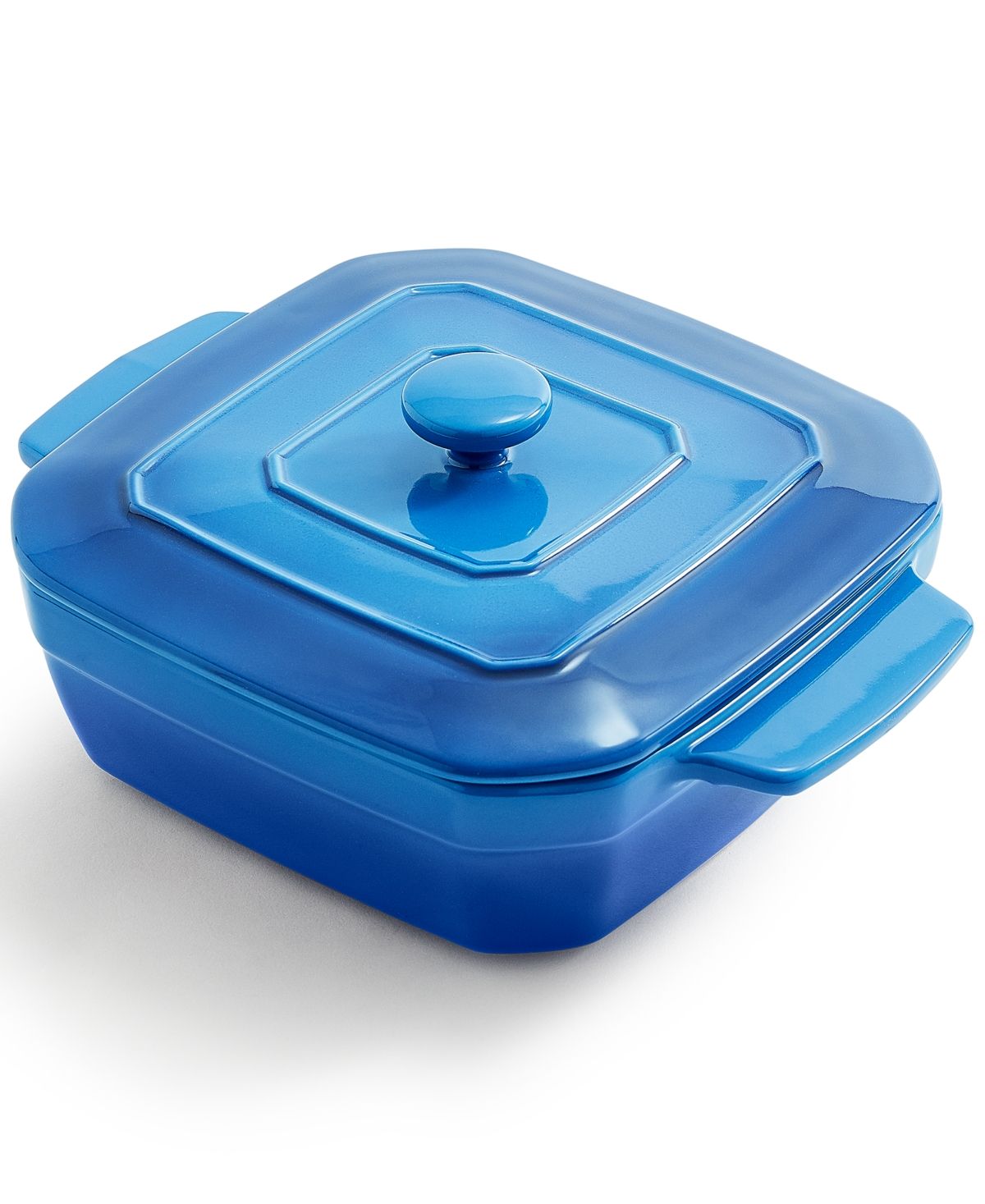 Martha Stewart Collection 8" Square Stoneware Baking Pan with Lid, Created for Macy's | Macys (US)