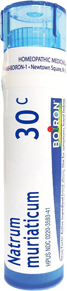 Boiron Natrum Muriaticum 30C, 80 Pellets, Homeopathic Medicine for Runny Nose | Amazon (US)