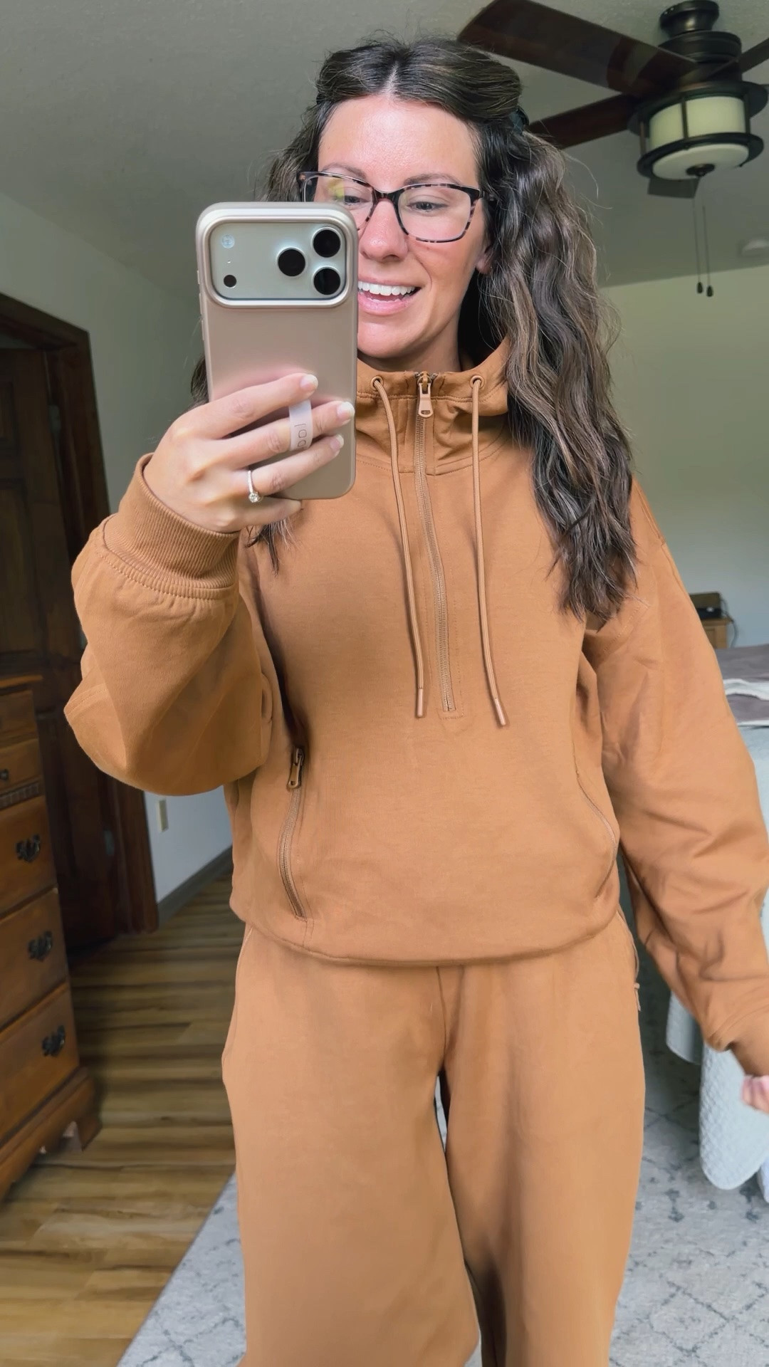 The comfiest set! Love this color for flal🙌🏽🫶🏽

small in the hoodie and xs petite in the joggers. My slippers are sooo old, but they bring them back every year. I linked this year’s version and some similar ones. I wear size 6.

#LTKPetite #LTKSeasonal #LTKootd