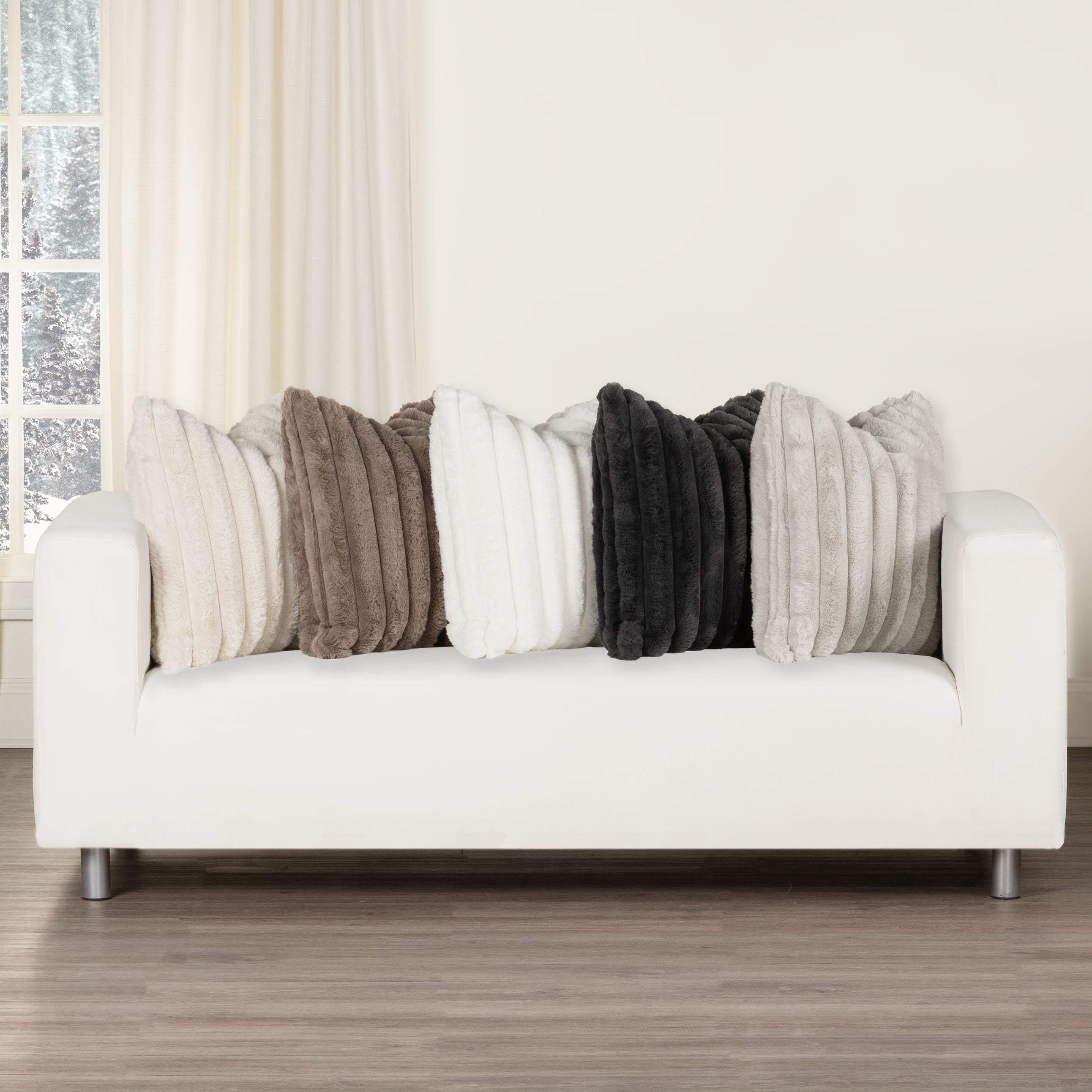 Siscovers Ultra-Plush Puff Throw Pillow - Luxurious Comfort, Made in the USA - 20" x 20" - Polyes... | Overstock