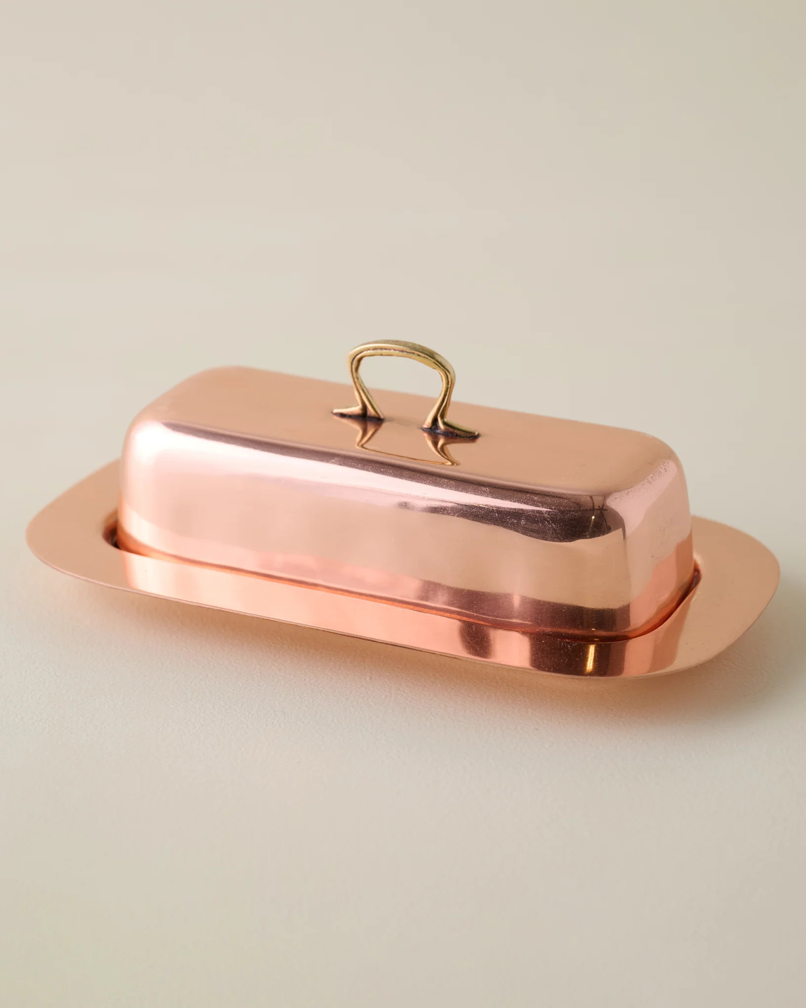 Antique Copper Butter Dish | Magnolia