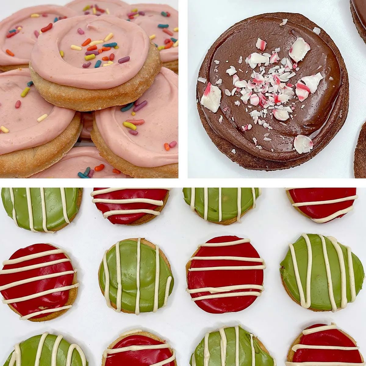 Vegan + Gluten Free Christmas Ornament Cookies 12 pack by Erin McKenna's Bakery | Goldbelly | Goldbelly
