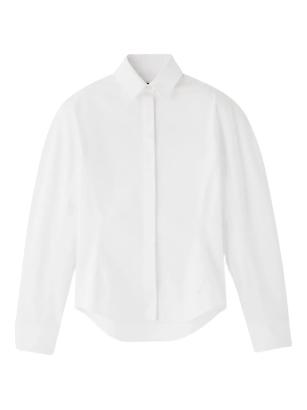 Jacquemus Le Ovalo Shirt | White | FARFETCH DE | Farfetch Global