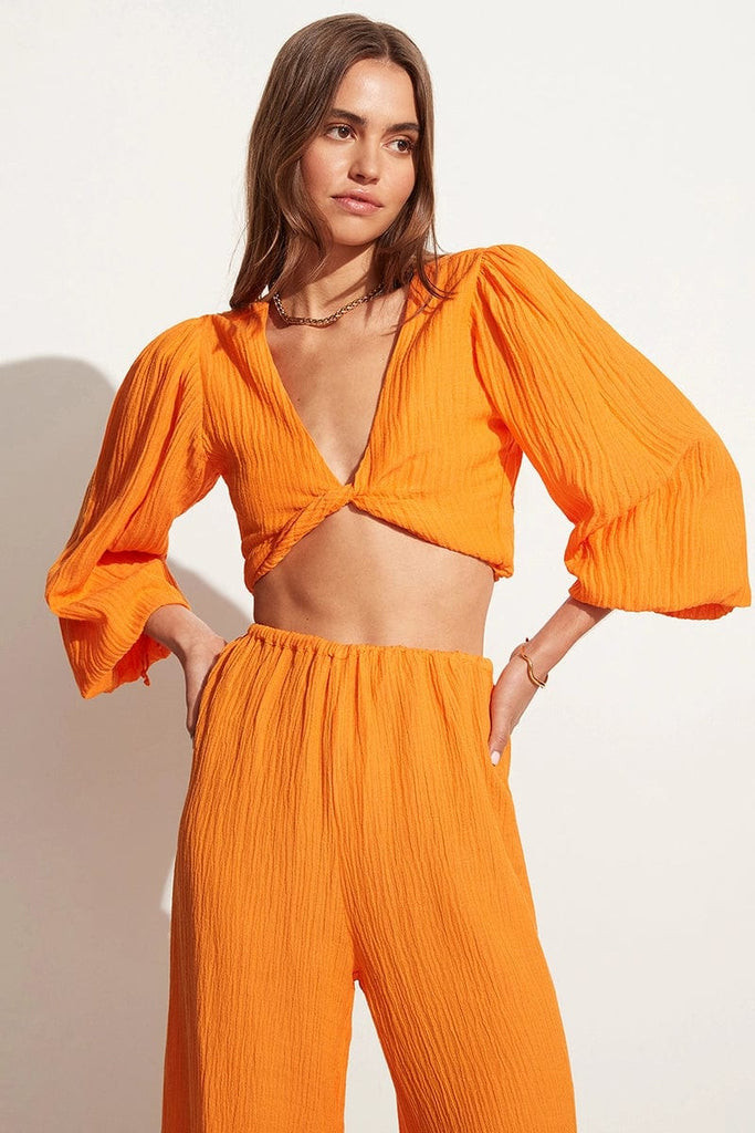 Palmera Top Tangerine | Faithfull (AU)