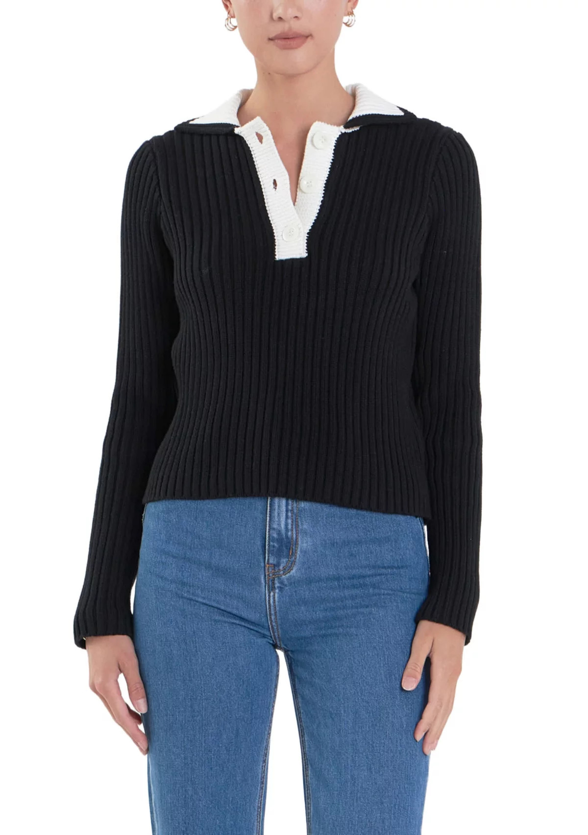 Color Block Polo Knit | Belk
