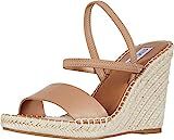 Steve Madden Women's McKenzie Wedge Sandal, Tan, 10 | Amazon (US)