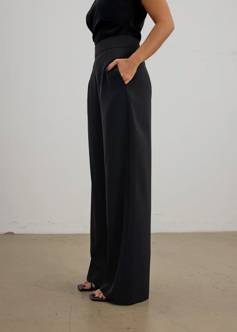 Leggy™ Moira Petite Super High Waist Straight Leg Pants | Love, Bonito USA