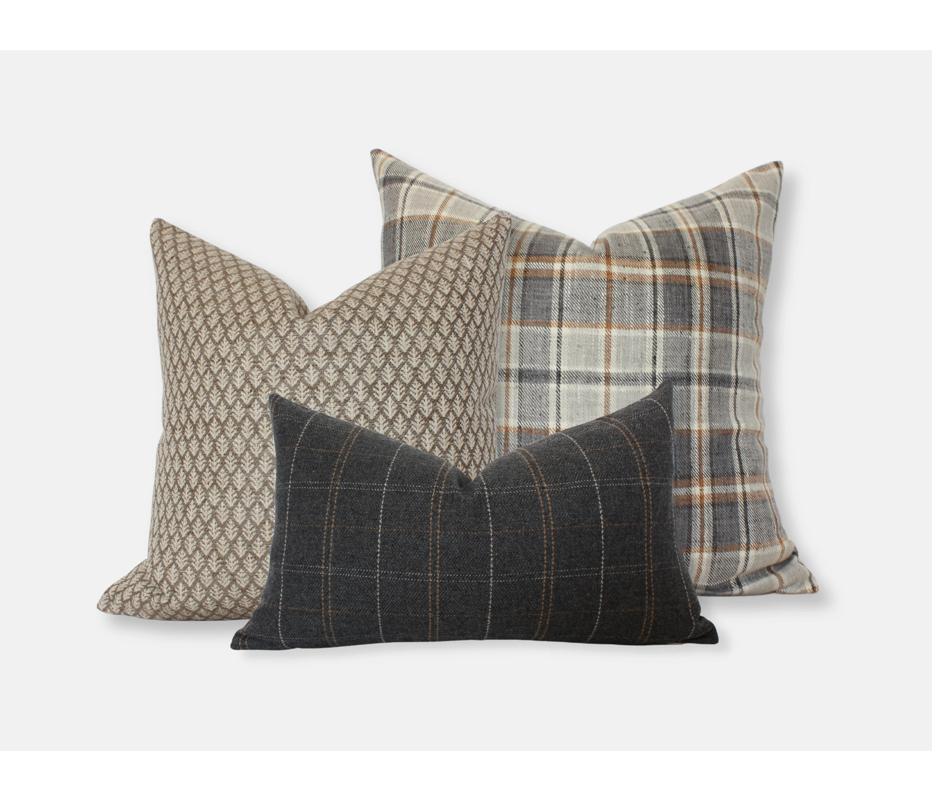 Brown Gray Pillow Set | Wayfair North America