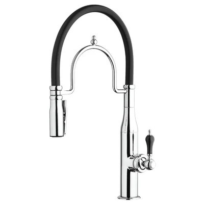 Botticelli Single Handle Pull Out Faucet with Silicon Spout and Sprayer | Wayfair North America