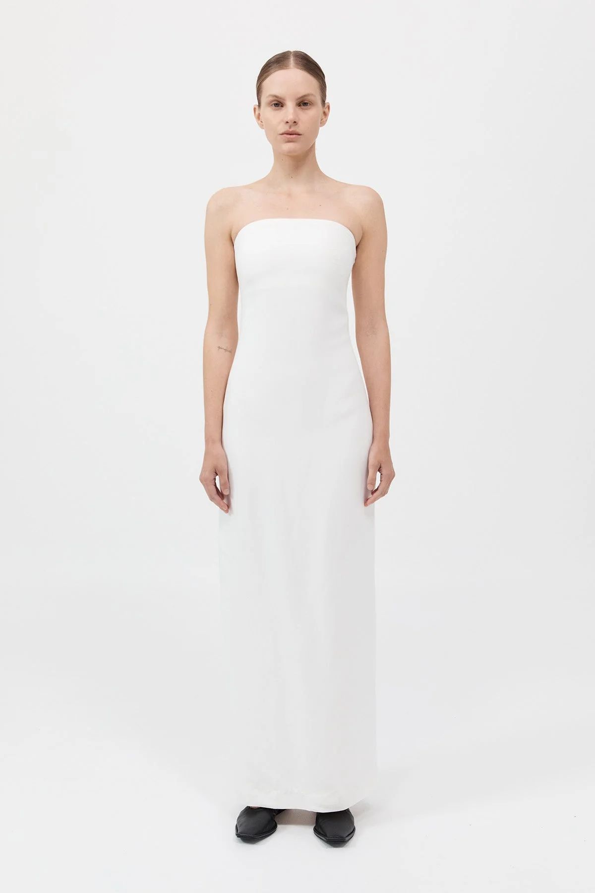 PRE-ORDER: Column Dress - Salt | St. Agni