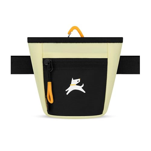 OllyDog, Goodie Treat Bag, Dog Treat Training Pouch | Magnetic Closure | 3 Ways to Wear | Hands-Free Waist Belt | Water-Resistant Recycled Vegan Fabric (Sol) | Amazon (US)