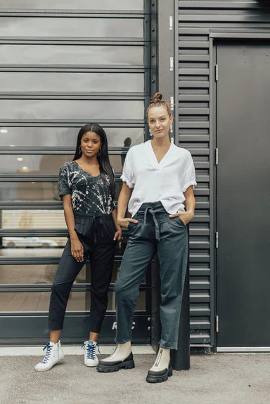 Avery Top in White | Hampden Clothing