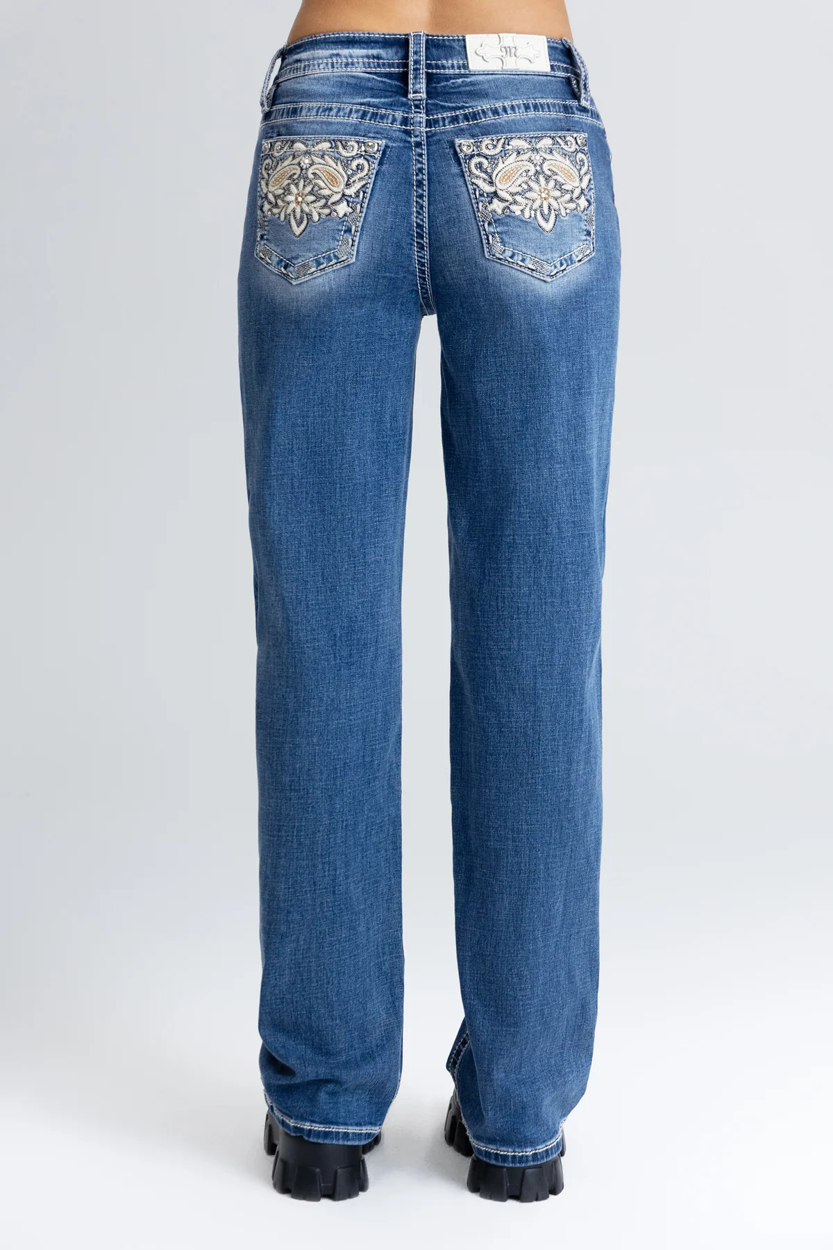 Florian Floral Slim Wide | Miss Me