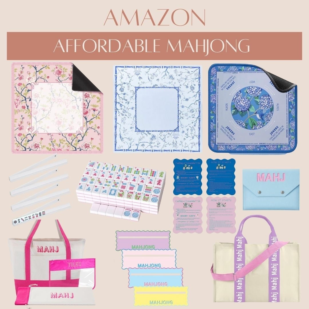 Mahjong on a budget! Amazon has so many great and affordable options if you are just getting into Mahjong! #amazon #mahjong #affordable #girlsnight #entertaining 

#LTKFindsUnder50 #LTKHome #LTKSaleAlert