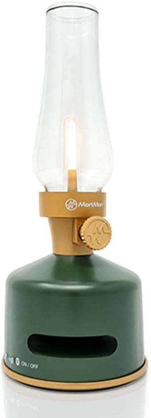 KOOKOO MoriMori Design lamp with Loudspeaker (Basil-moos) | Amazon (US)