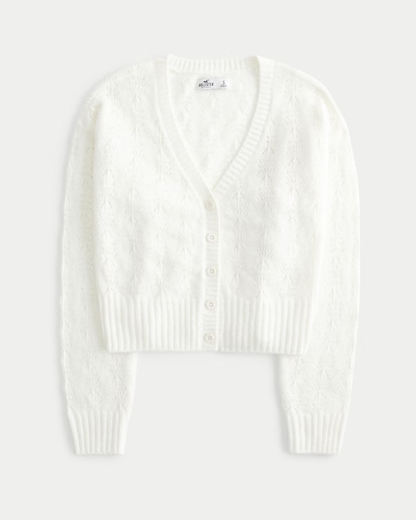 Damen Lässiger und kuscheliger strukturierter Cardigan | Damen | HollisterCo.com | Hollister (EU)