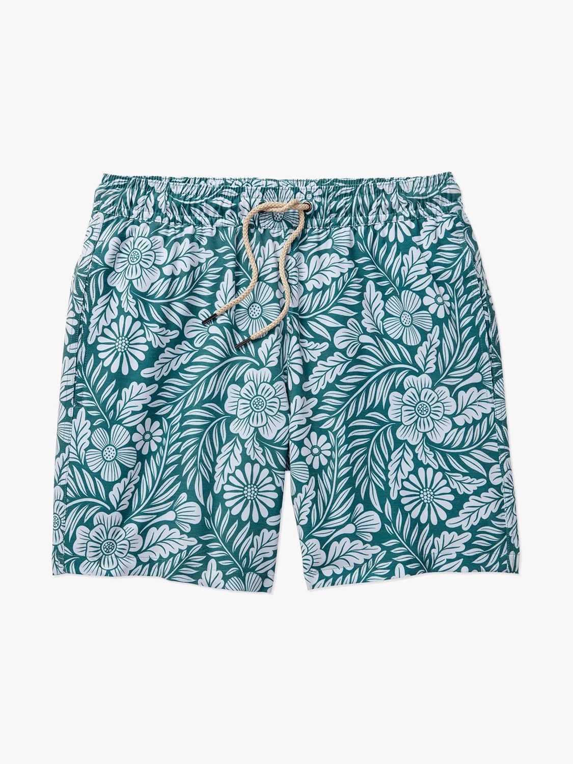 The Bayberry Trunk | Green Floral | Fair Harbor