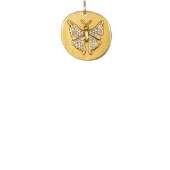 Butterfly Medallion - Gold | Sequin