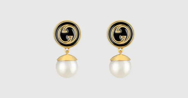 Gucci Blondie pearl earrings | Gucci (US)