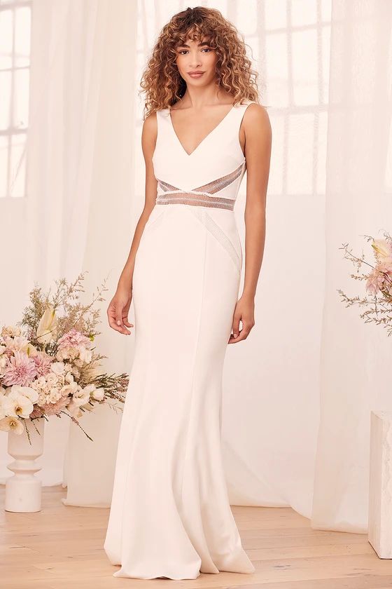 Made to Vow White Sleeveless Maxi Dress | Lulus (US)