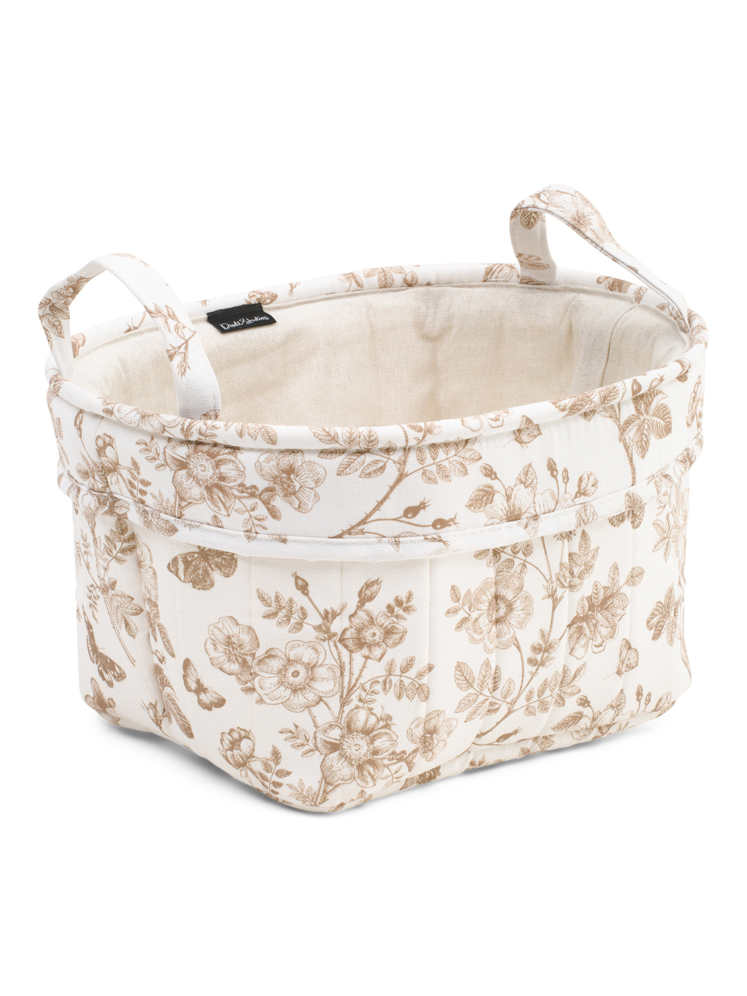 Medium Floral Pattern Oval Bin | Office & Storage | Marshalls | Marshalls