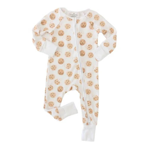 Cookie Crumble Convertible Zip Romper | Caden Lane